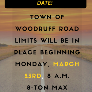 Road limits 2026 - AMENDED DATE